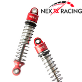 Nexx Racing Oil Shock (4pcs) for 1/18 TRX-4M - RED - HeliDirect